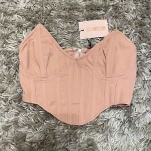 Miss Guided Corset Top